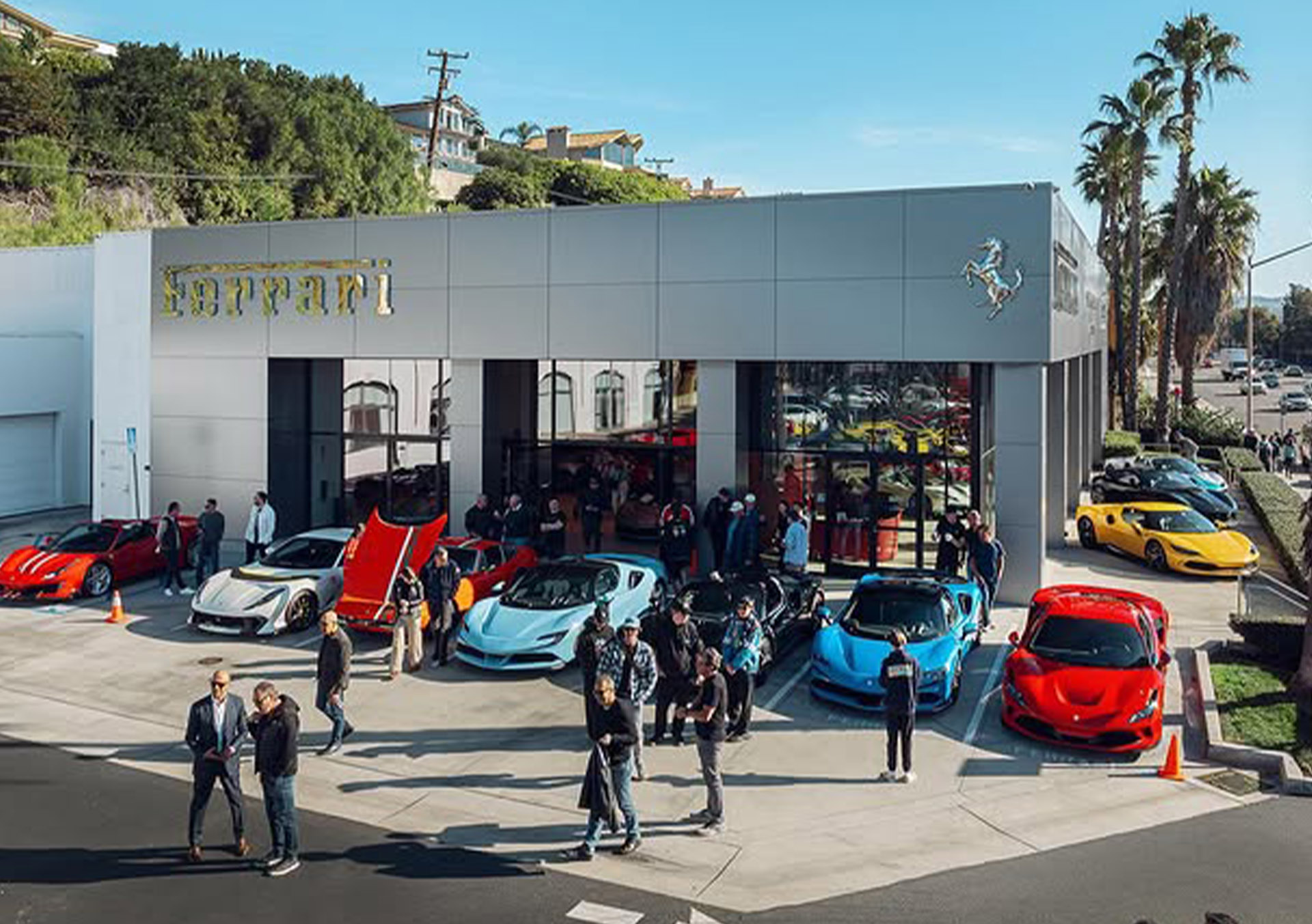 Ferrari Cars and Coffee